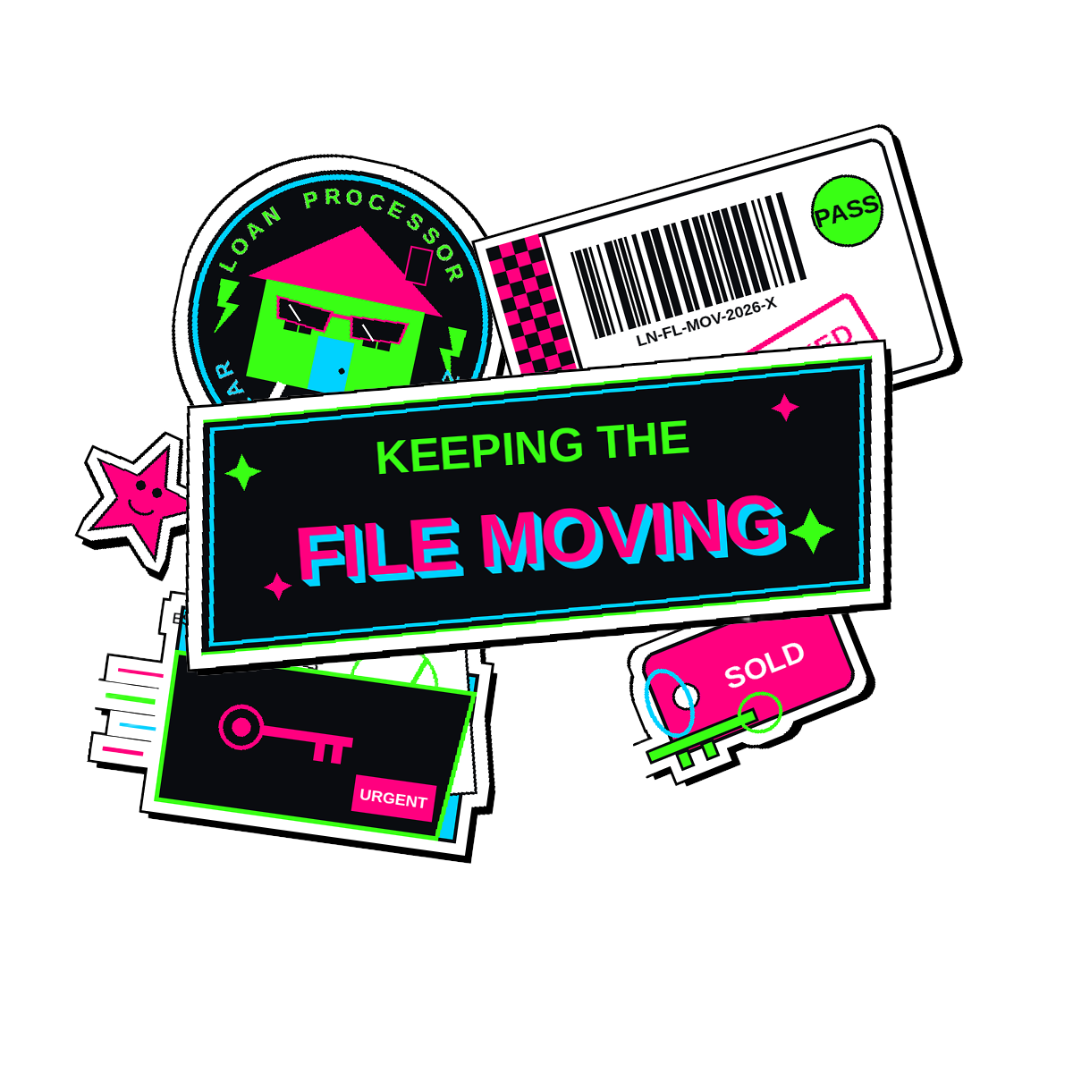 KEEPING THE FILE MOVING