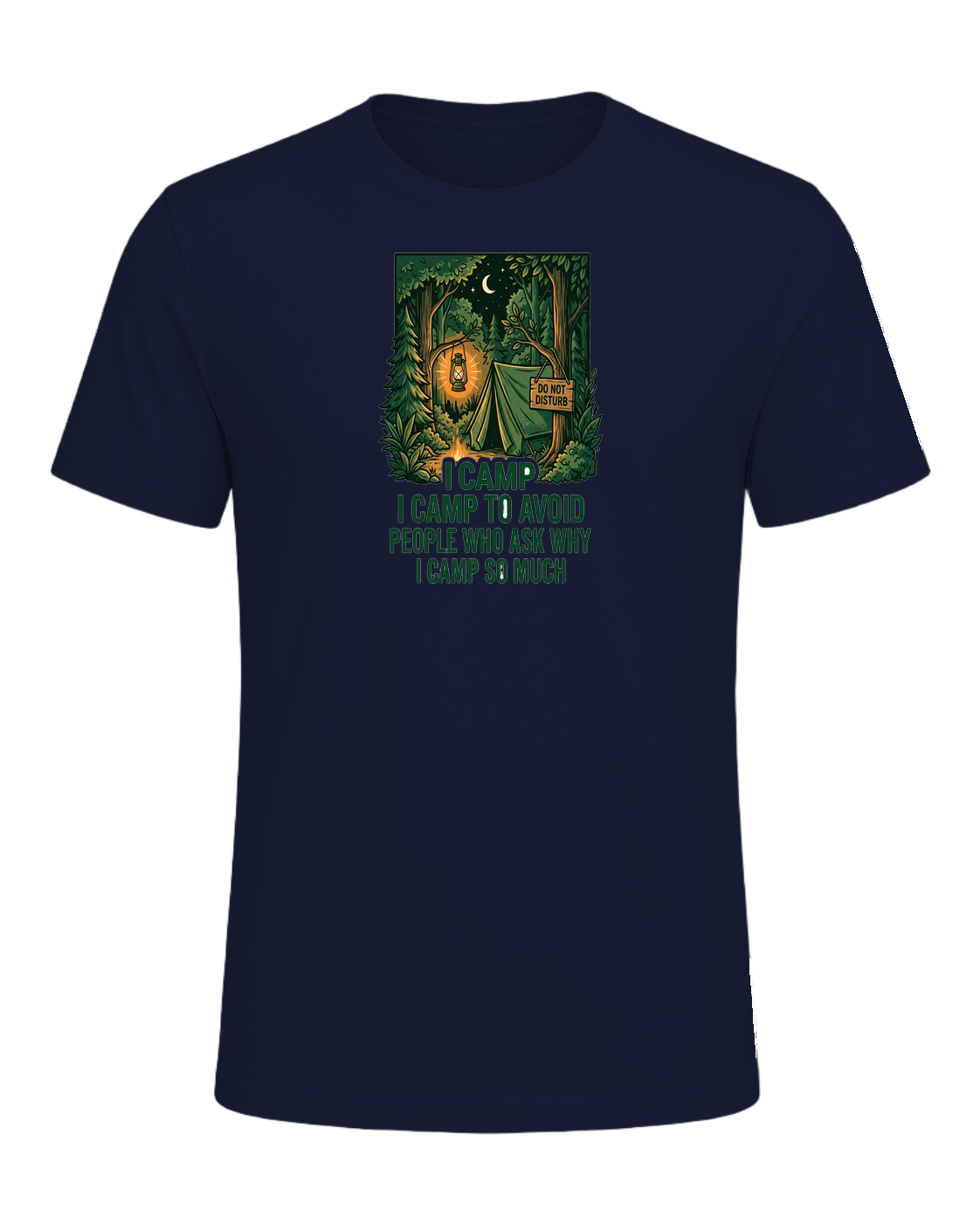 Camping Introvert — Navy