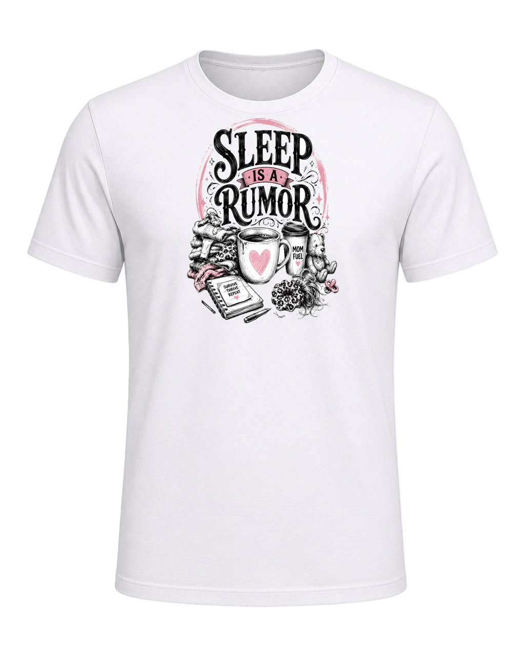 SLEEP IS A RUMOR — White