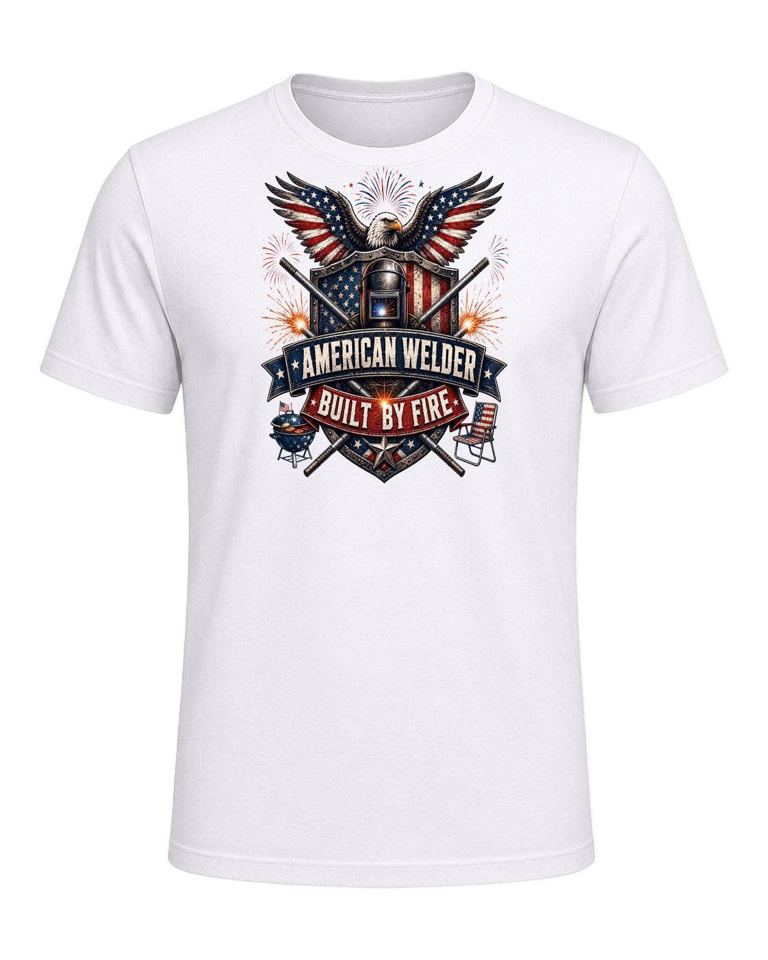 Welder Pride — White