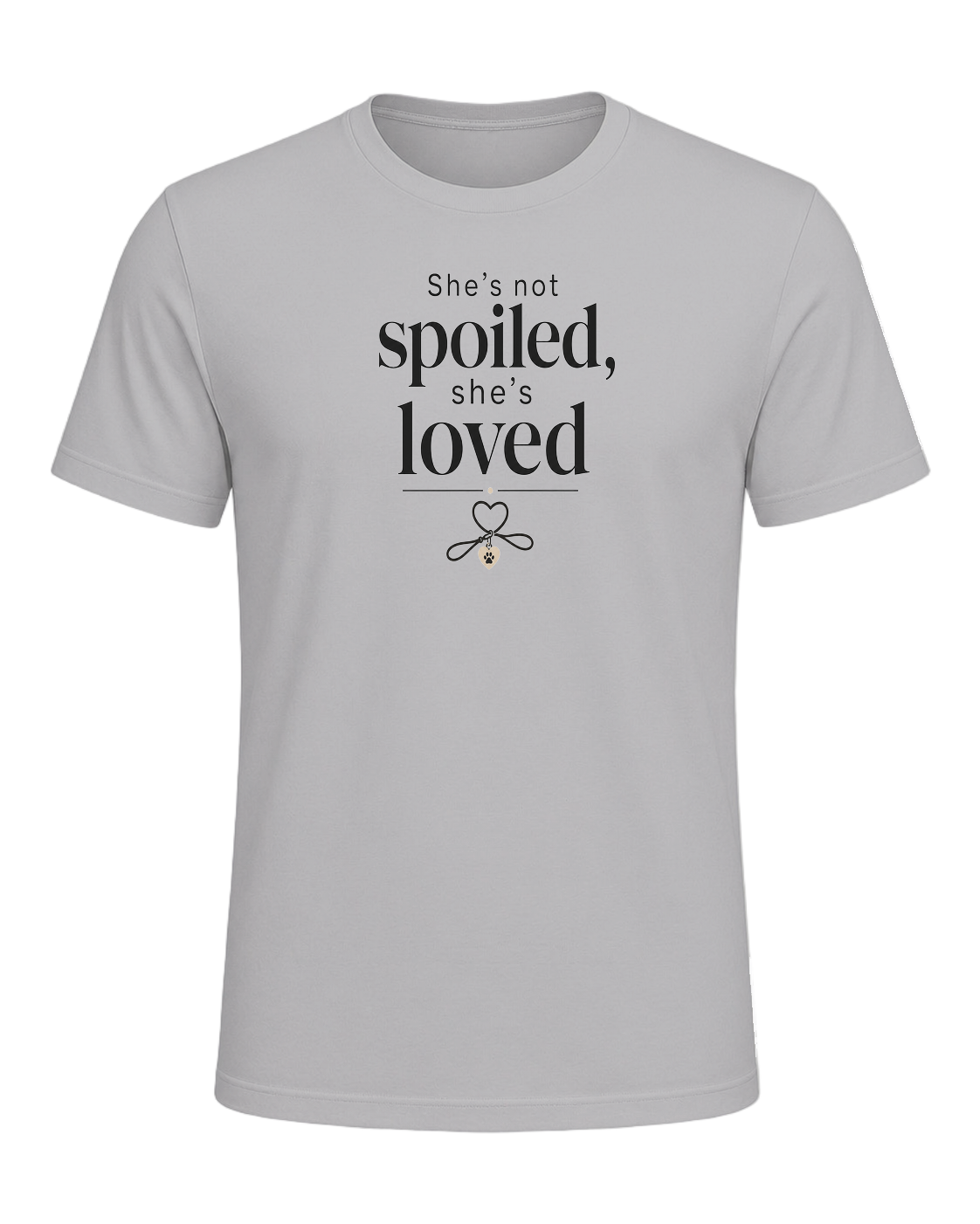 She's not spoiled, she's loved — Athletic Heather