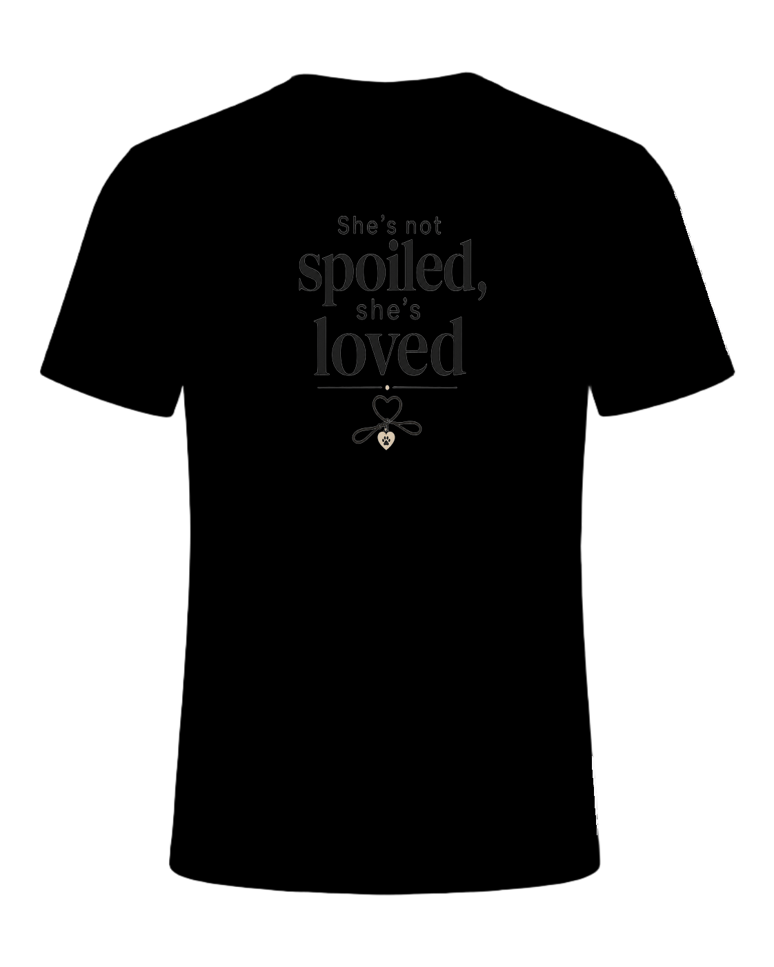 She's not spoiled, she's loved — Black