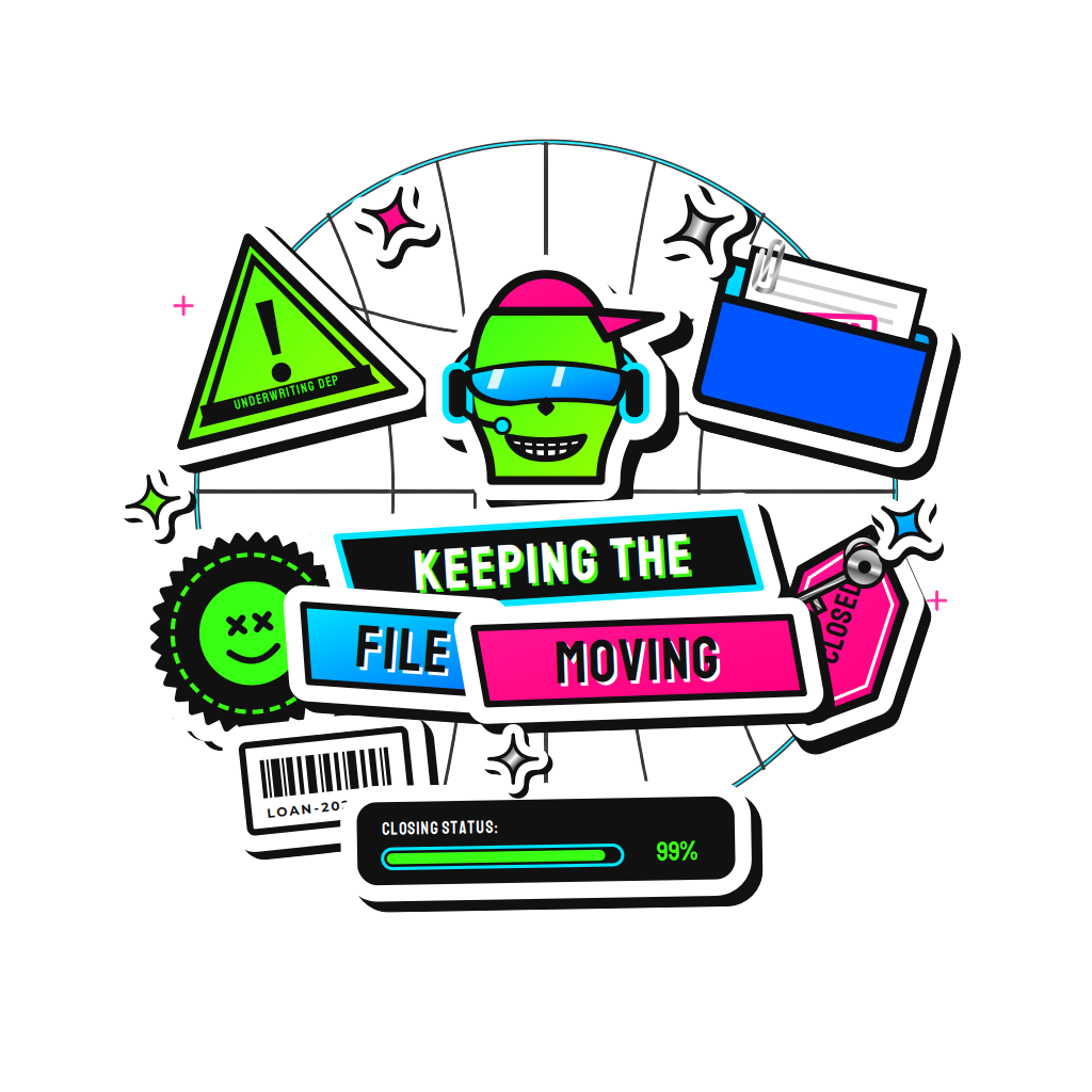 KEEPING THE FILE MOVING
