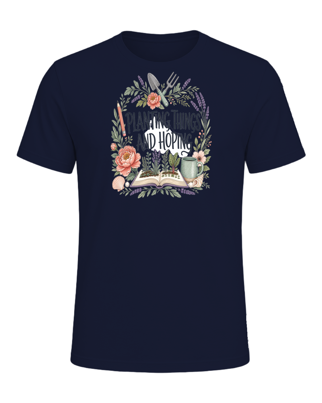 PLANTING THINGS AND HOPING — Navy