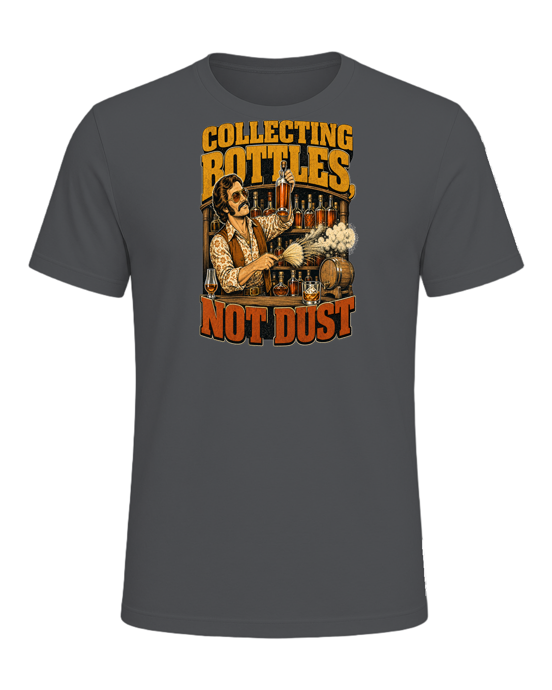 COLLECTING BOTTLES, NOT DUST — Asphalt