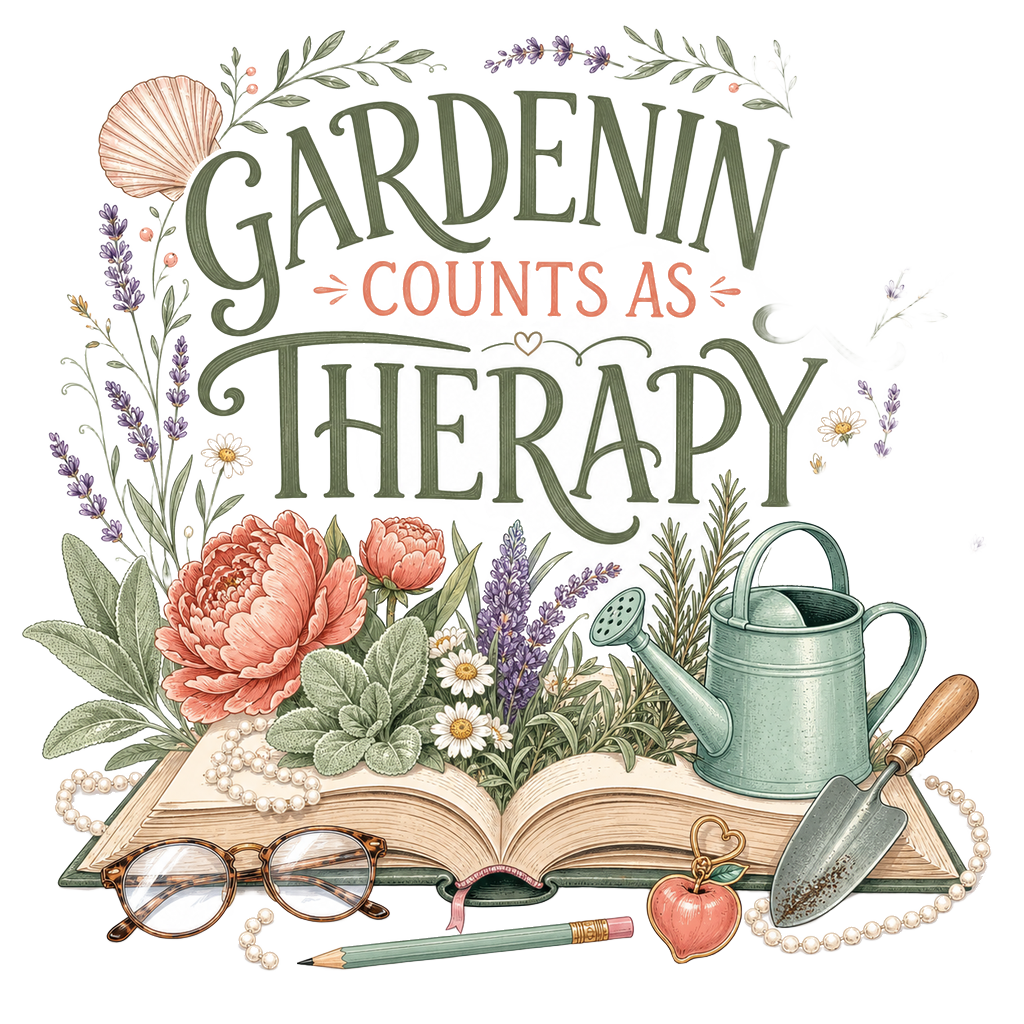 GARDENING COUNTS AS THERAPY