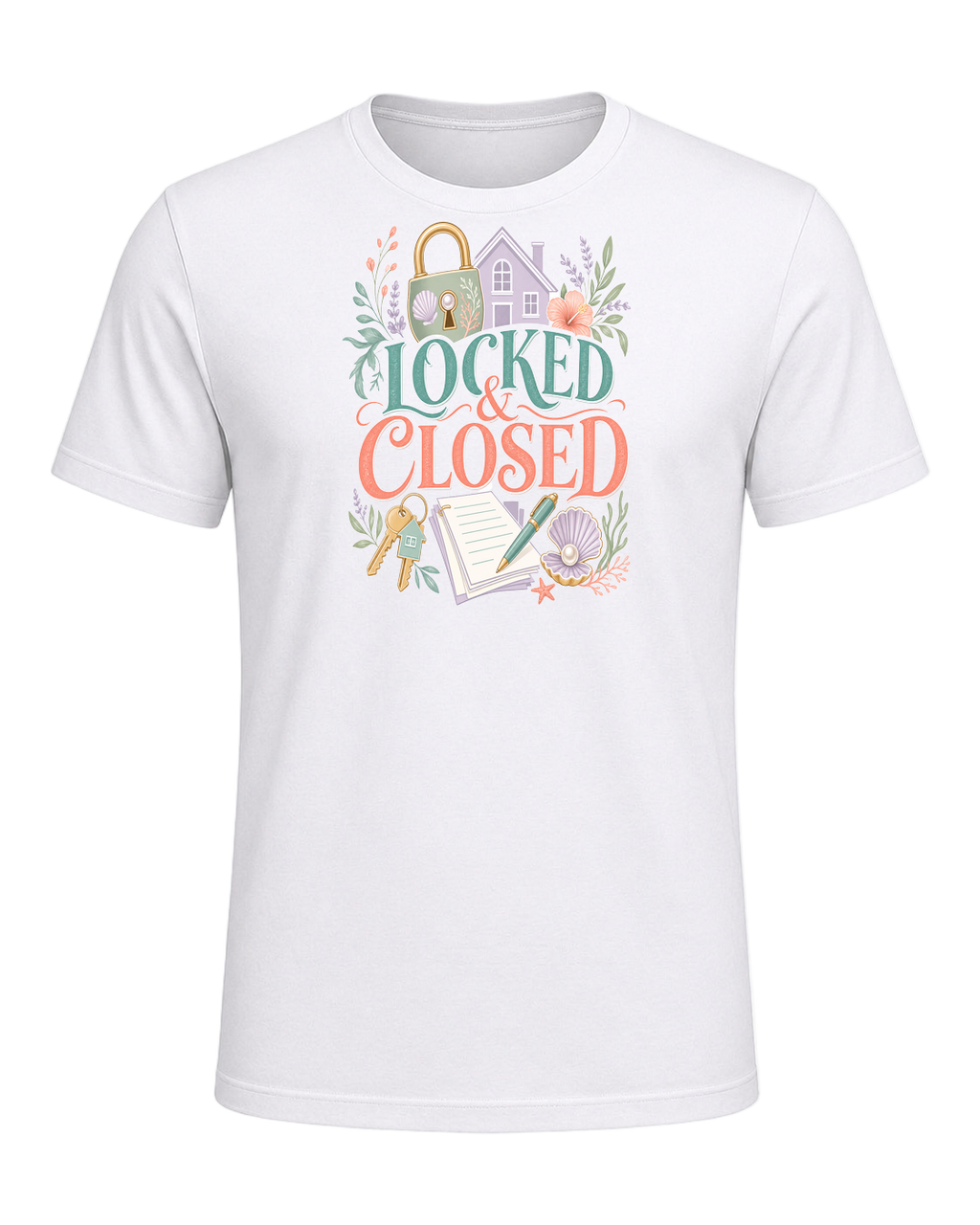 LOCKED & CLOSED — White