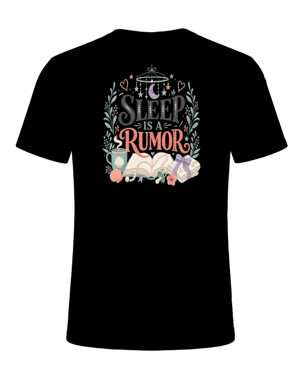 SLEEP IS A RUMOR — Black