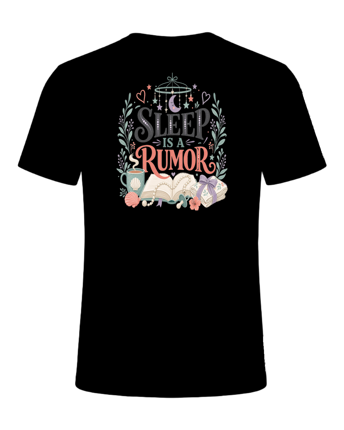 SLEEP IS A RUMOR — Black