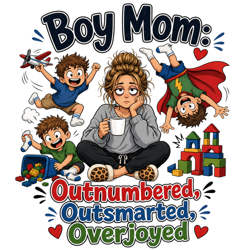 Boy Mom Humor