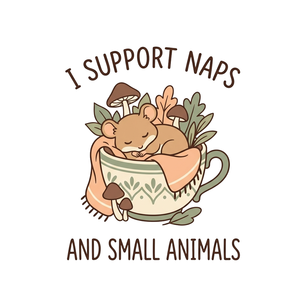 I SUPPORT NAPS AND SMALL ANIMALS