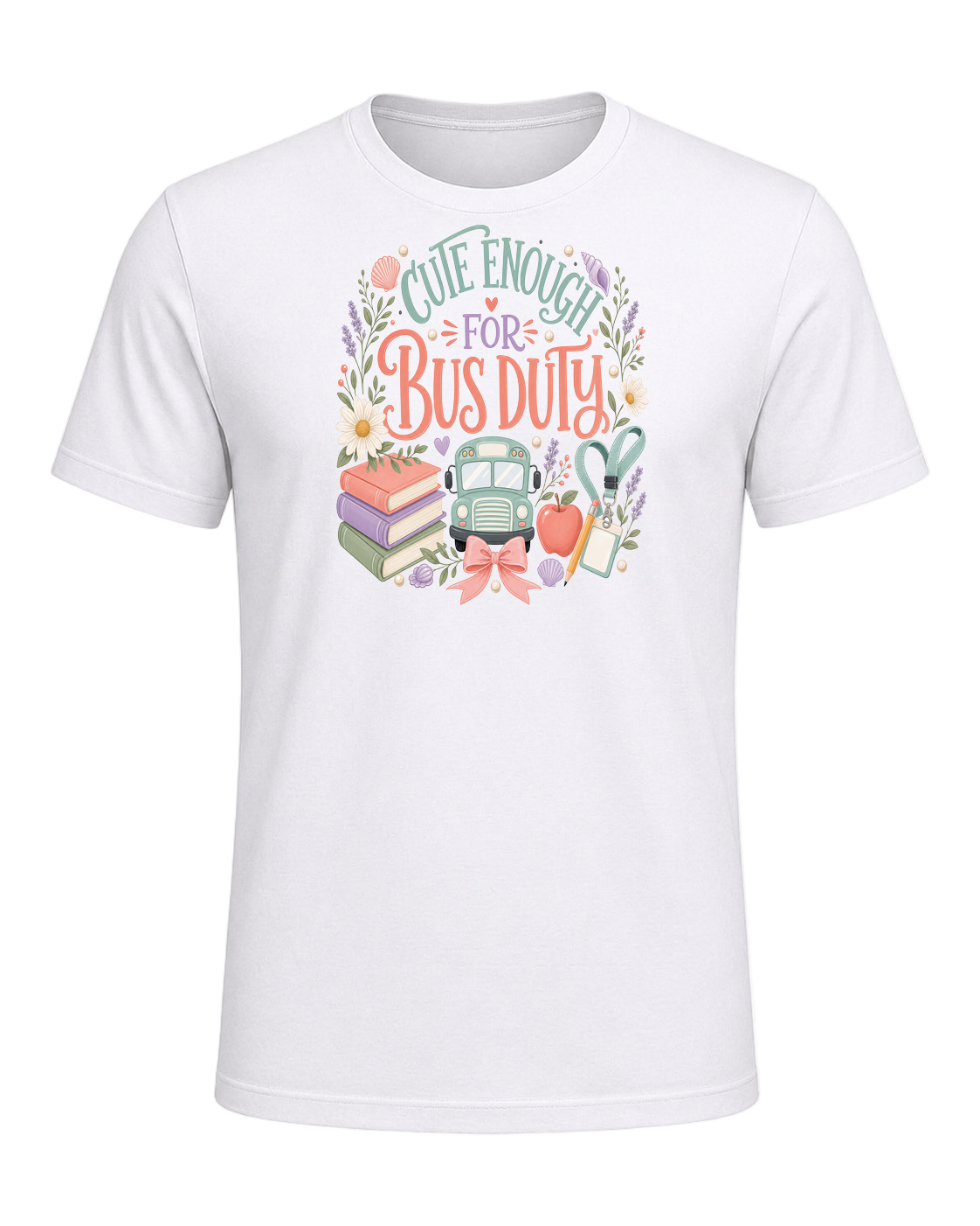 CUTE ENOUGH FOR BUS DUTY — White