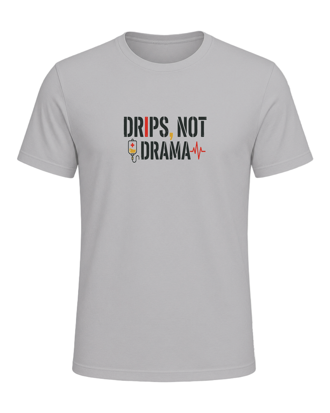 DRIPS, NOT DRAMA — Athletic Heather