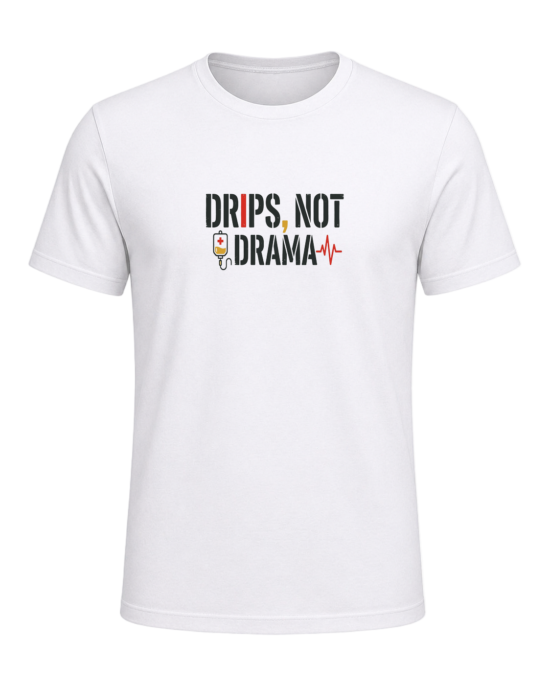 DRIPS, NOT DRAMA — White