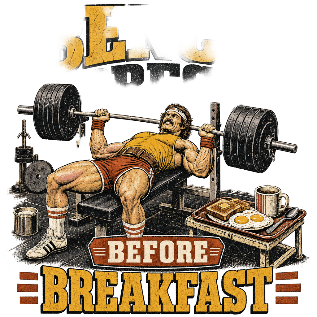 BENCH PRESS BEFORE BREAKFAST