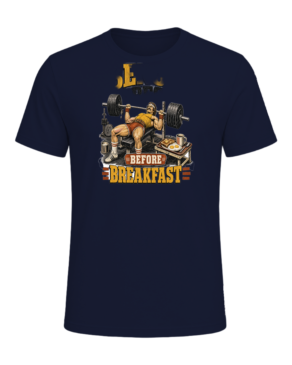 BENCH PRESS BEFORE BREAKFAST — Navy