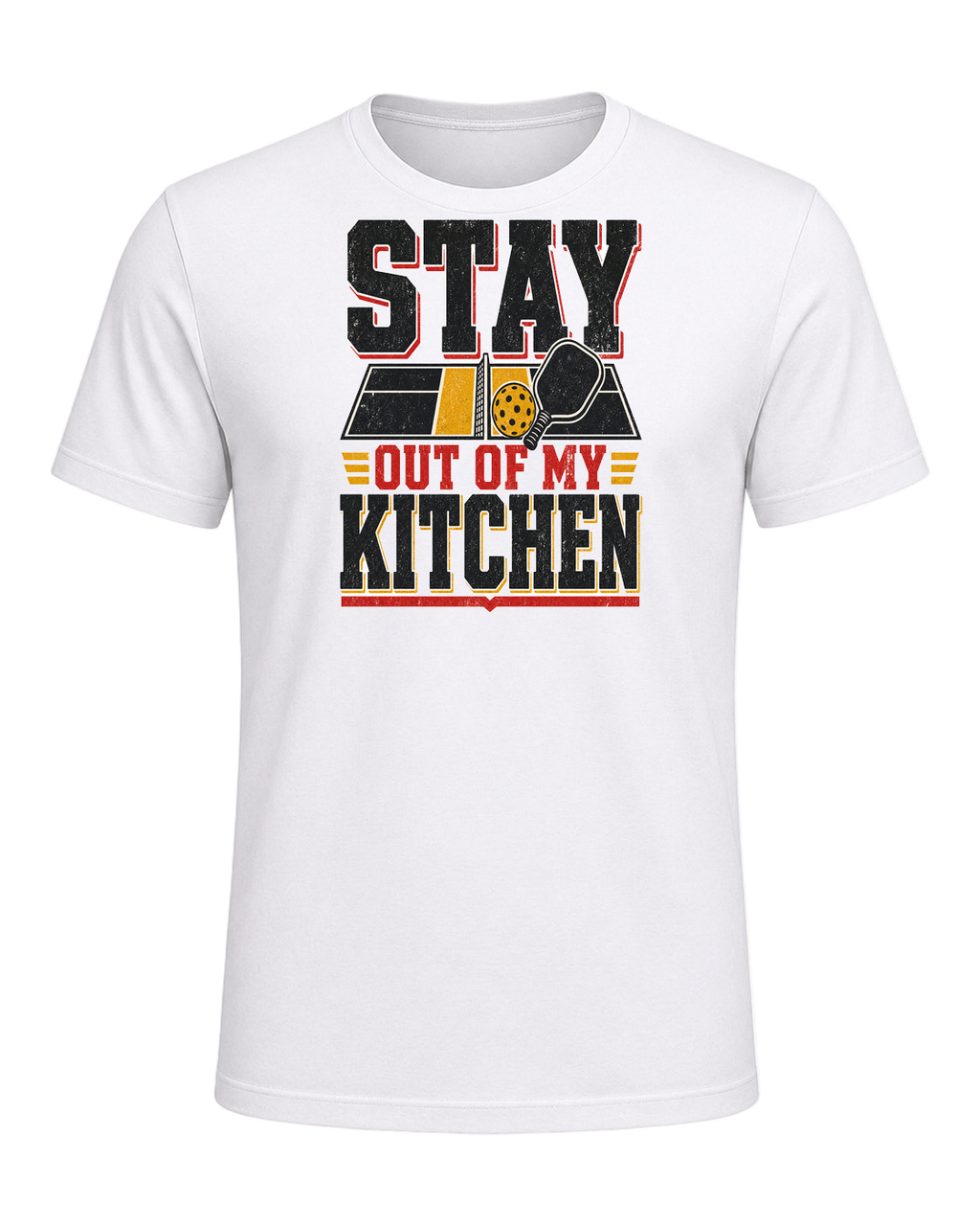 STAY OUT OF MY KITCHEN — White