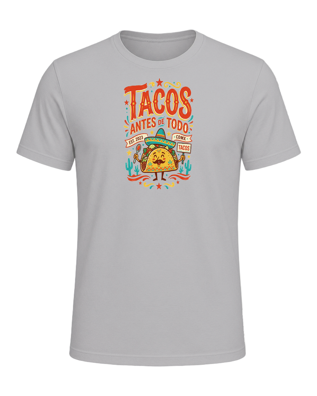 Tacos Antes De Todo — Athletic Heather