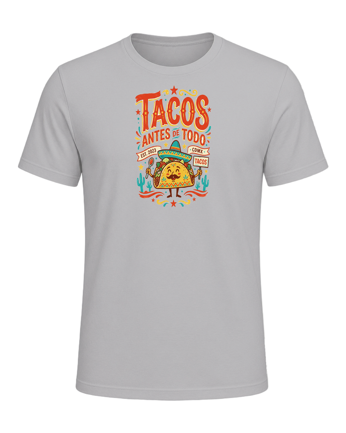 Tacos Antes De Todo — Athletic Heather