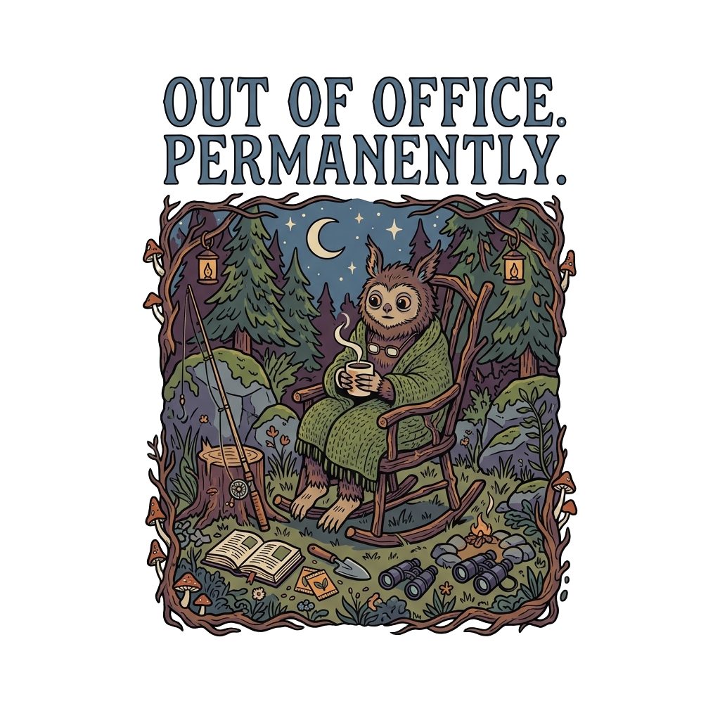 Out of office. Permanently.