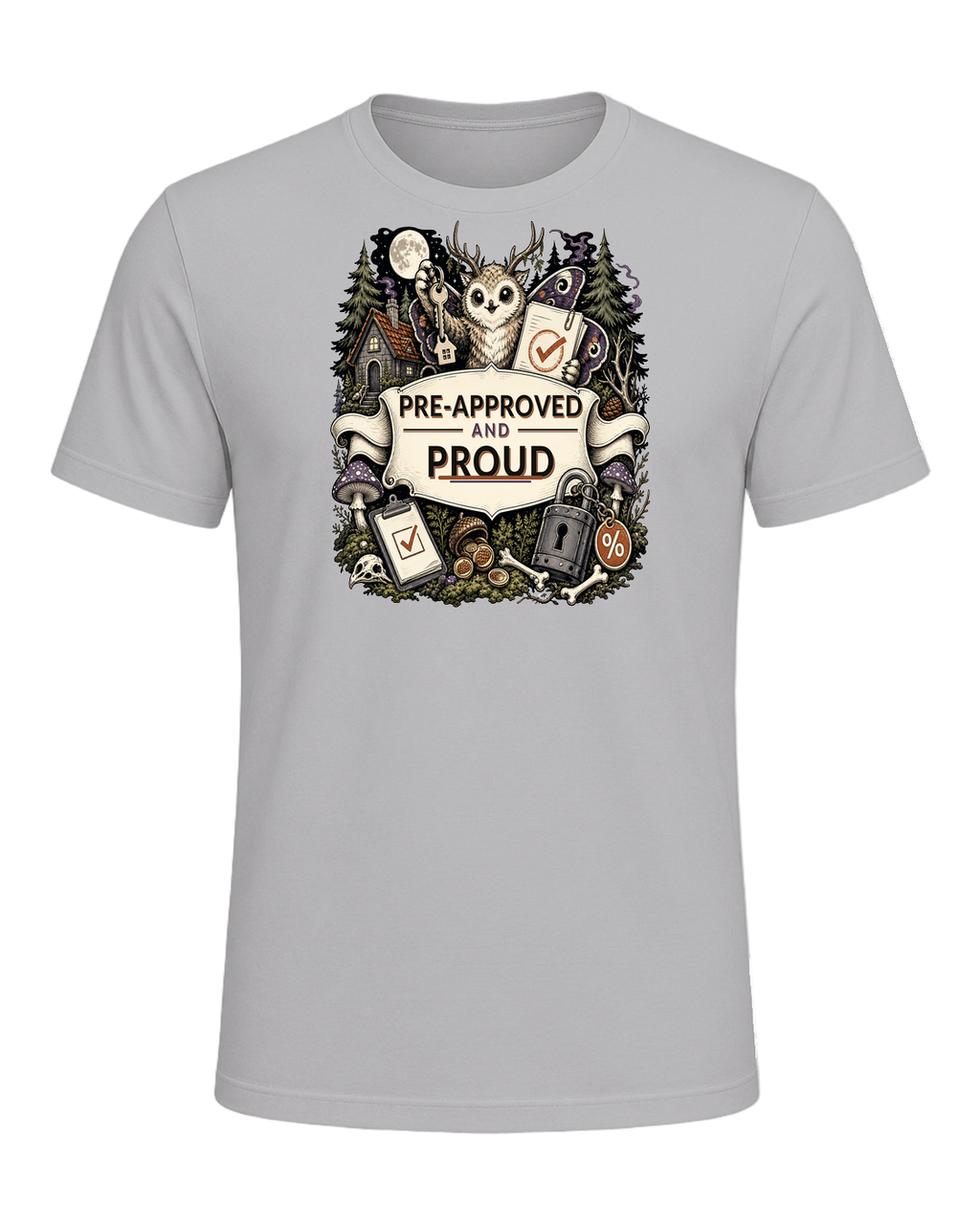 PRE-APPROVED AND PROUD — Athletic Heather