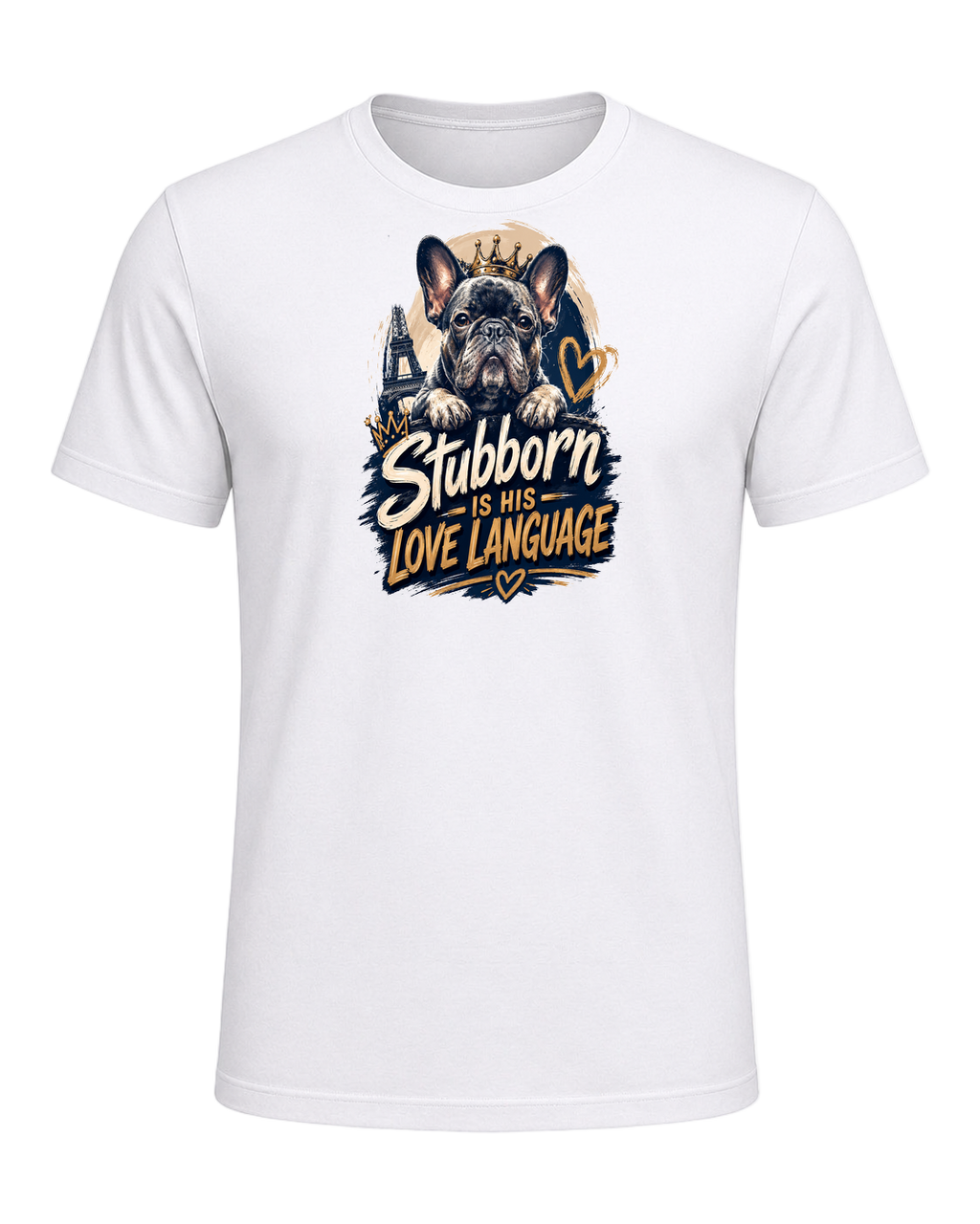 Stubborn Is His Love Language — White