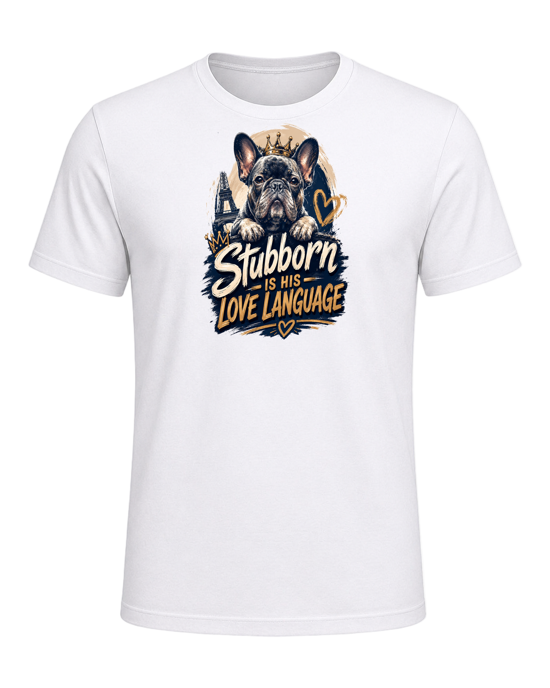 Stubborn Is His Love Language — White