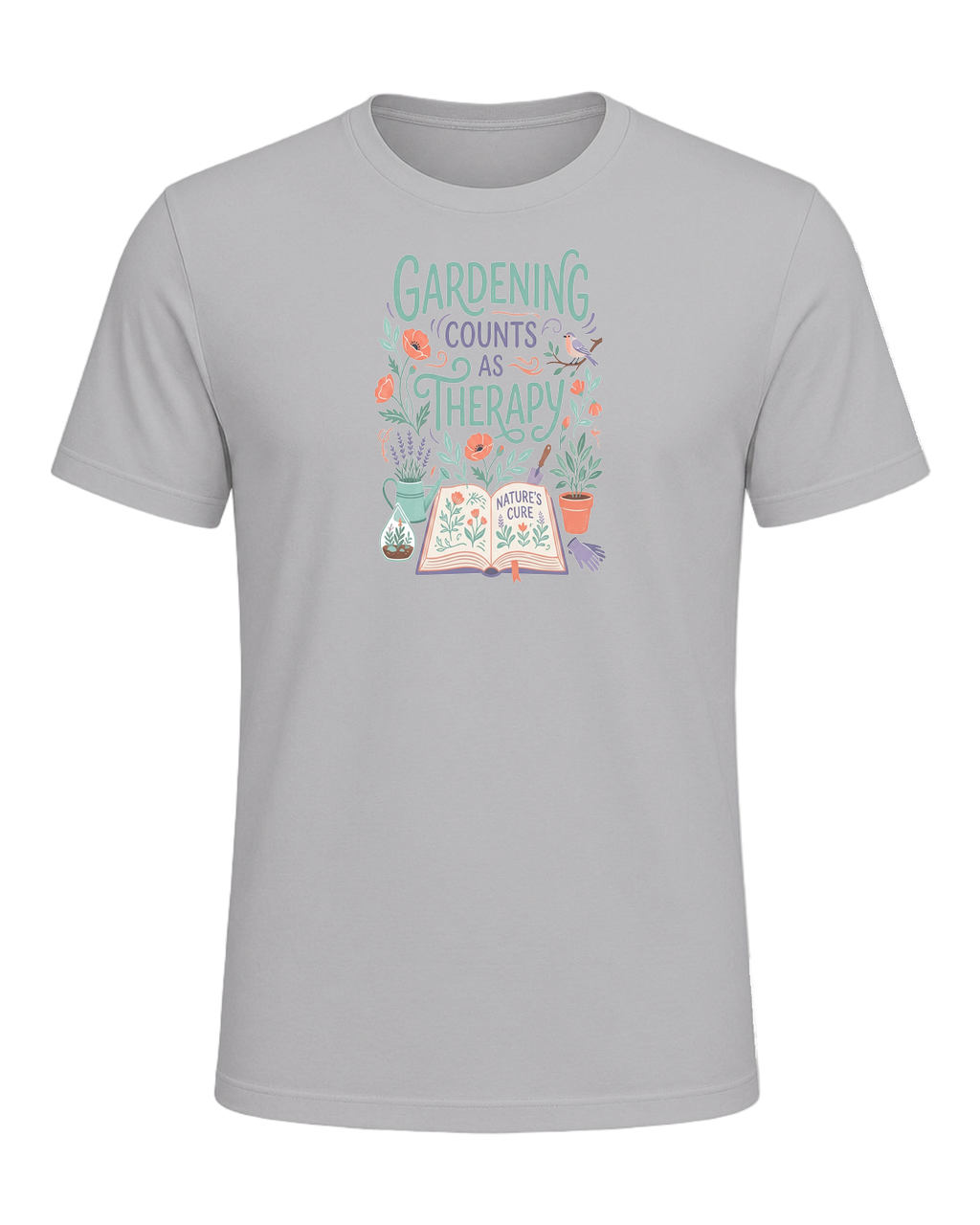 GARDENING COUNTS AS THERAPY — Athletic Heather