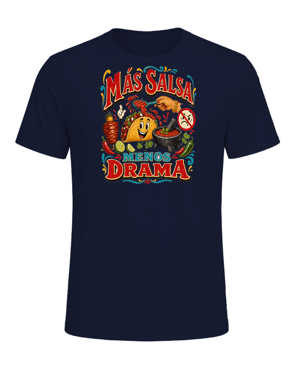MÁS SALSA MENOS DRAMA — Navy