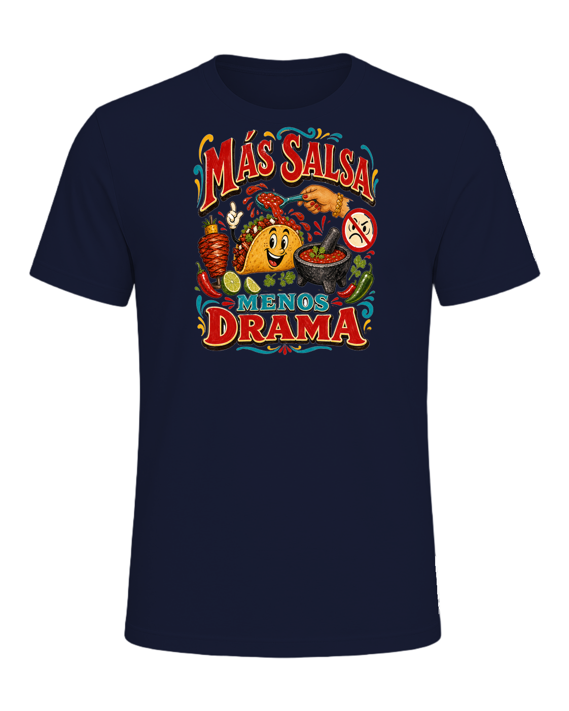 MÁS SALSA MENOS DRAMA — Navy
