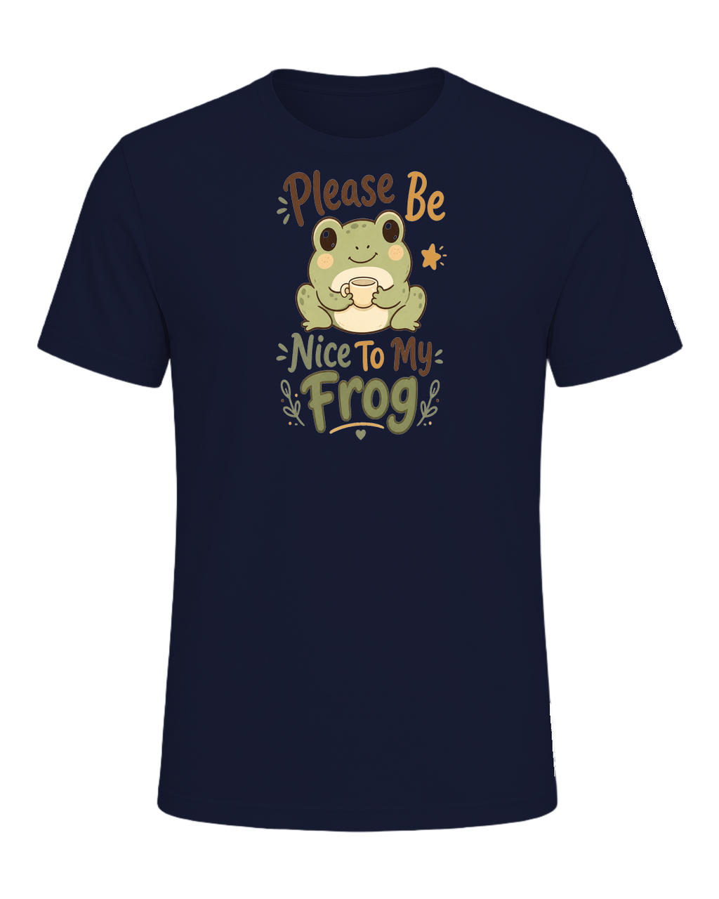 Please Be Nice To My Frog — Navy