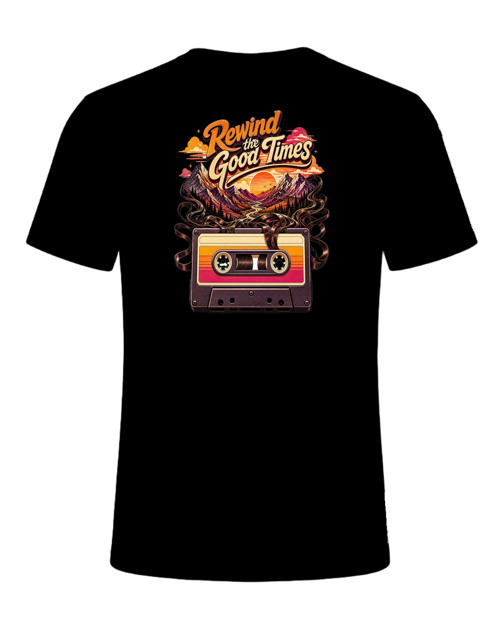 Cassette Tape Nostalgia — Black