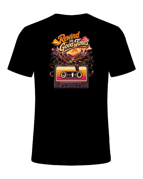 Cassette Tape Nostalgia — Black