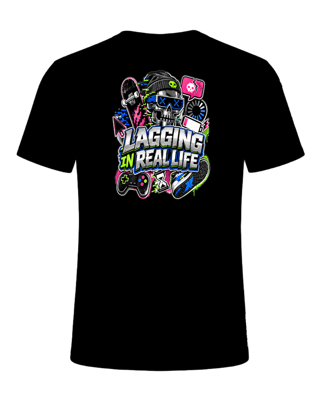 LAGGING IN REAL LIFE — Black