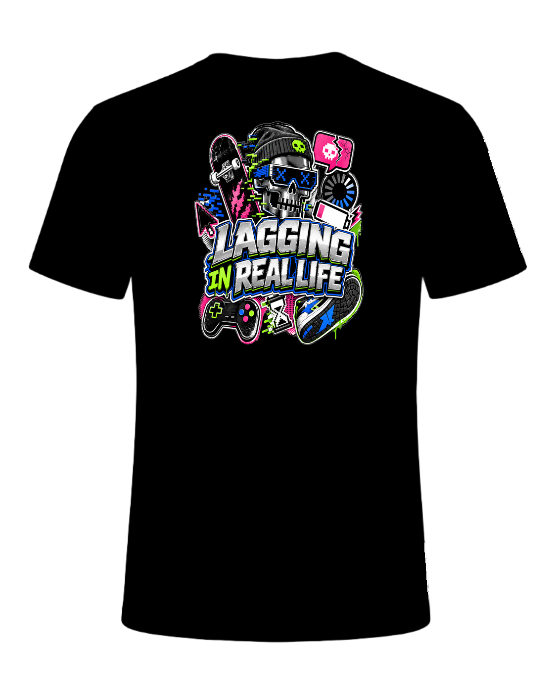 LAGGING IN REAL LIFE — Black