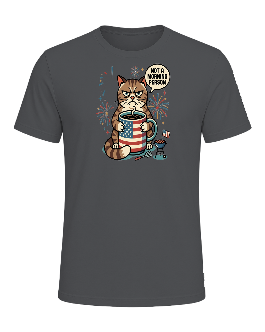 Grumpy Tabby Coffee — Asphalt