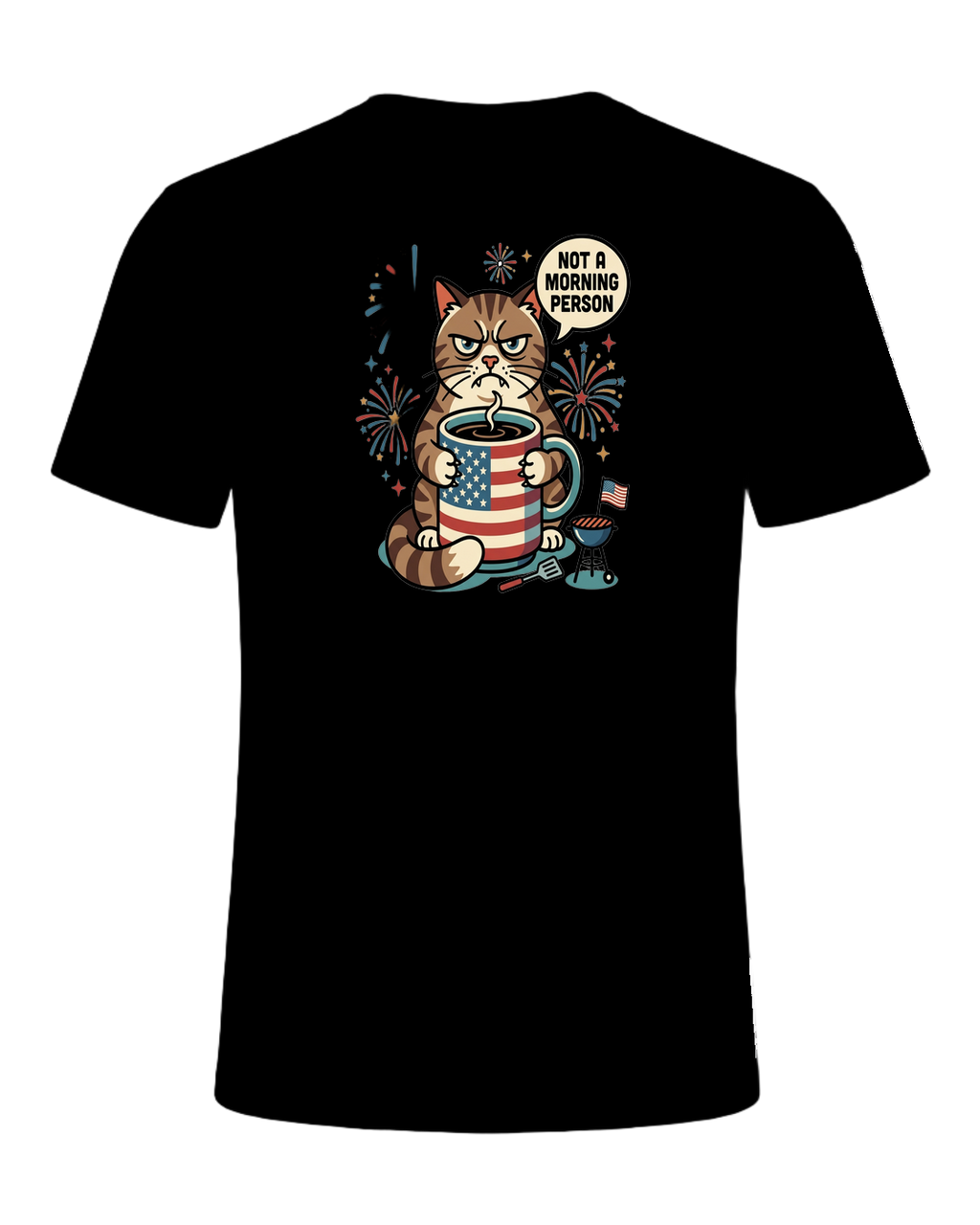 Grumpy Tabby Coffee — Black
