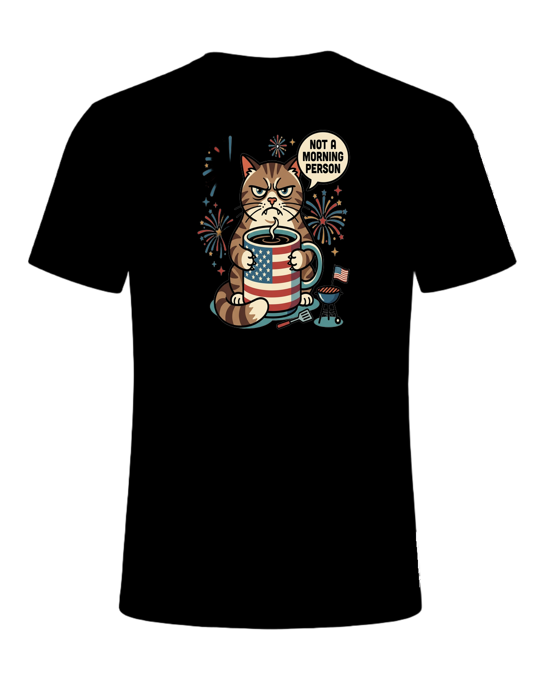 Grumpy Tabby Coffee — Black