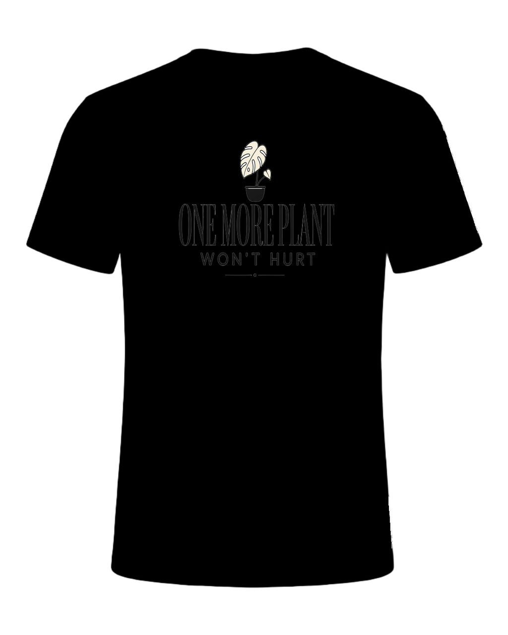 ONE MORE PLANT WON'T HURT — Black