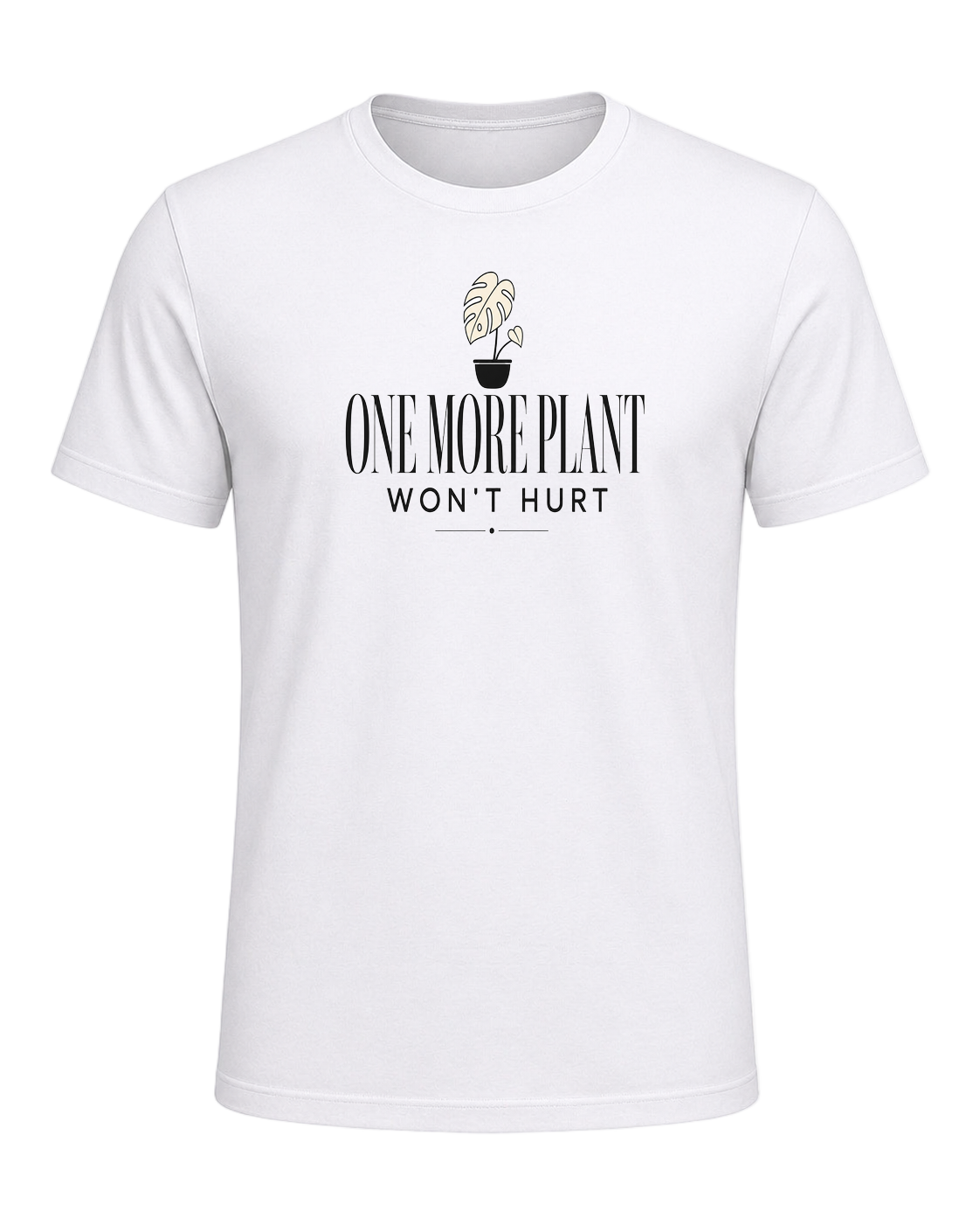 ONE MORE PLANT WON'T HURT — White
