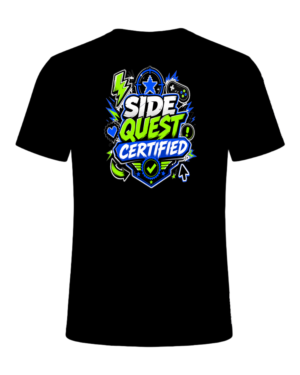 Side Quest Certified — Black