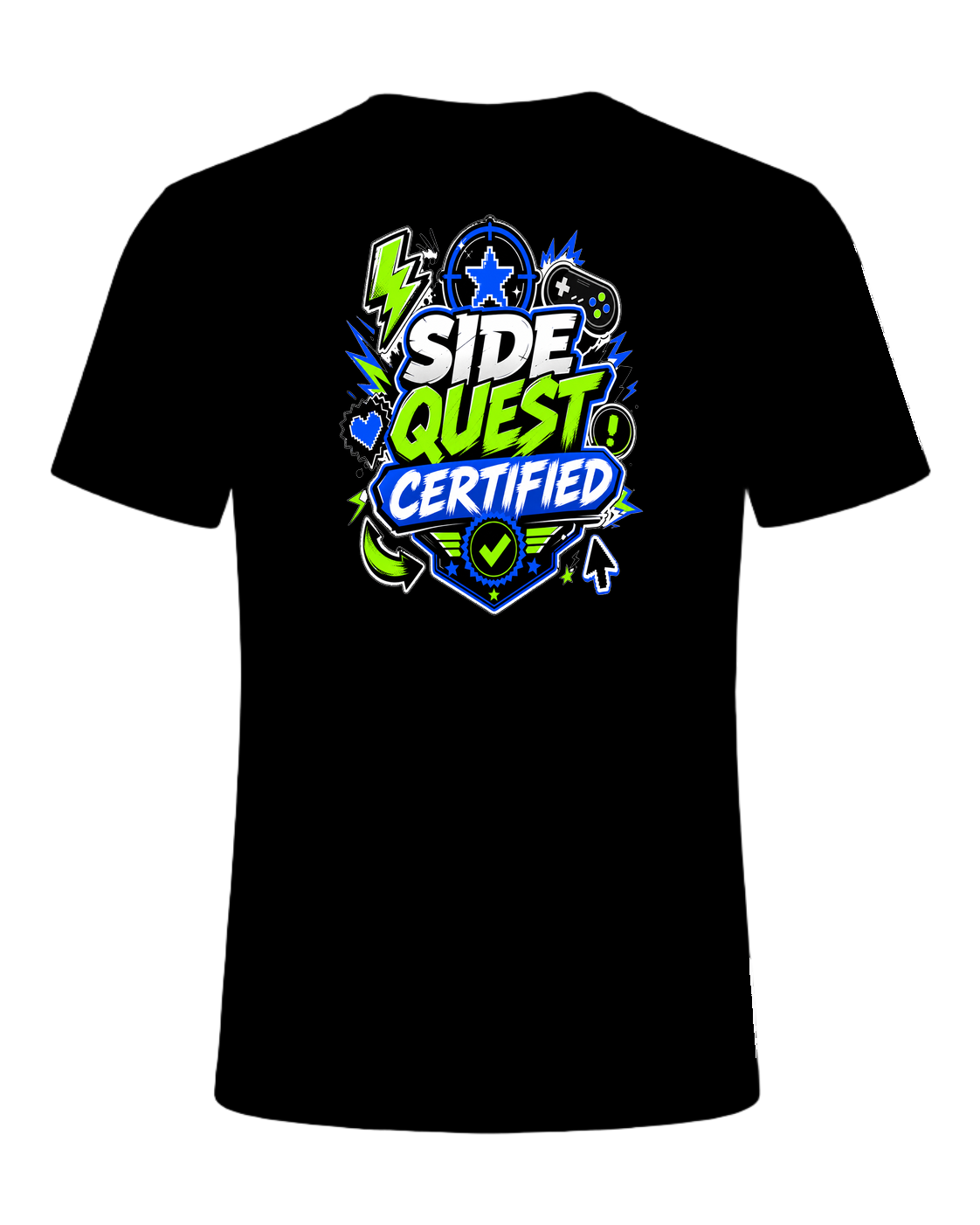 Side Quest Certified — Black