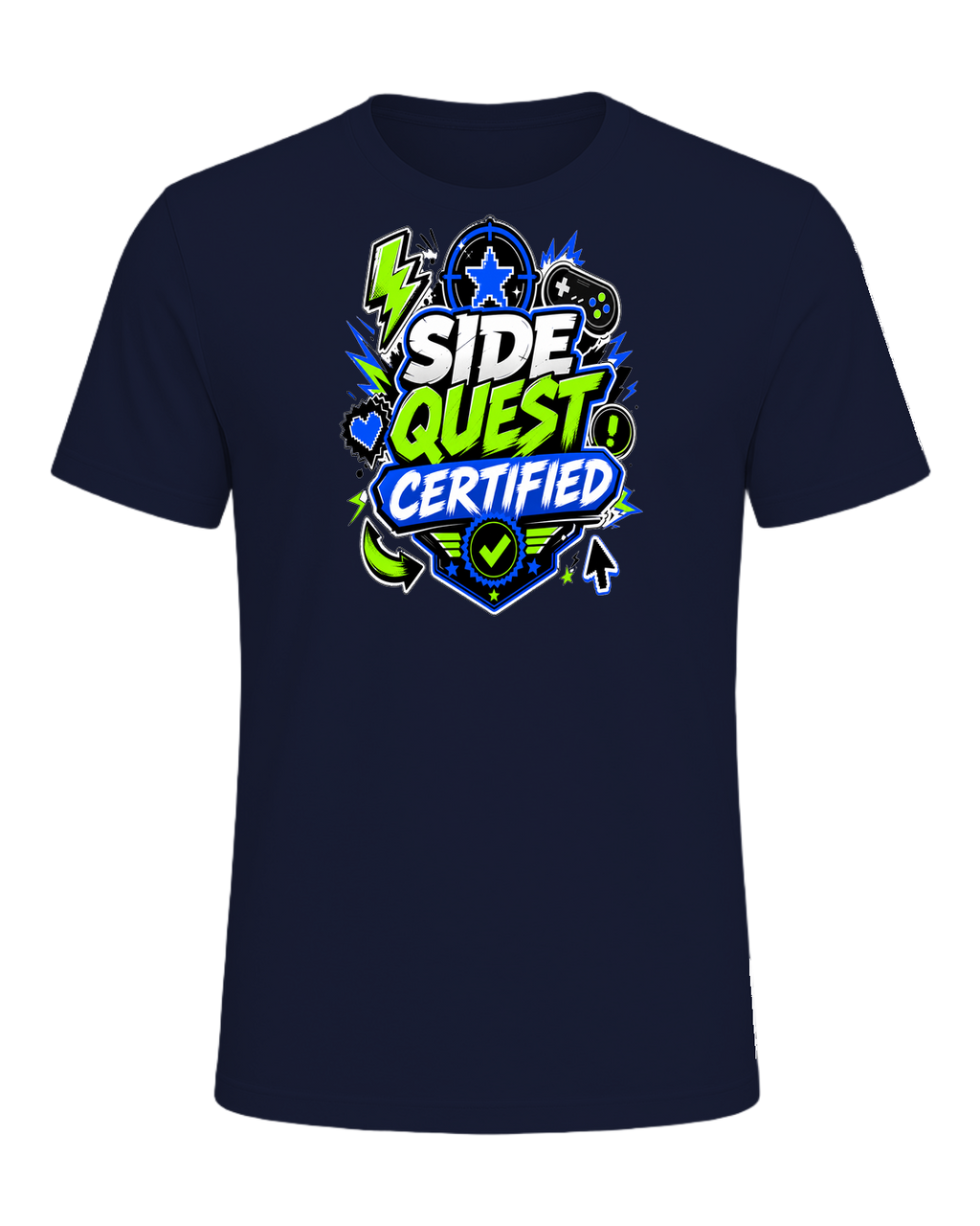 Side Quest Certified — Navy
