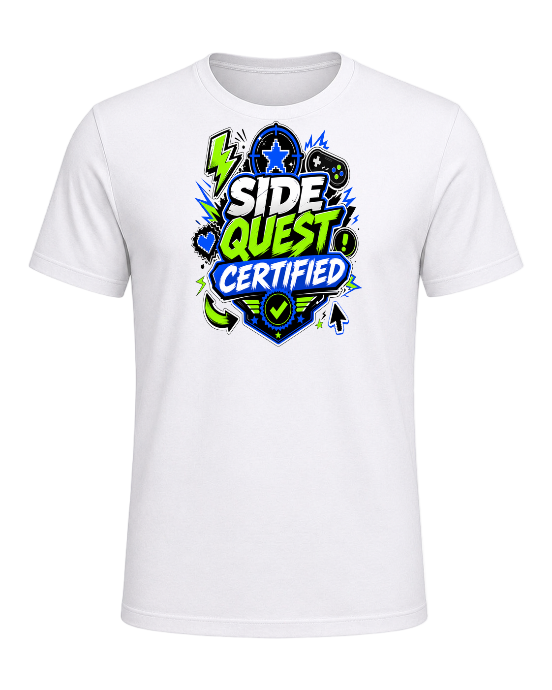 Side Quest Certified — White