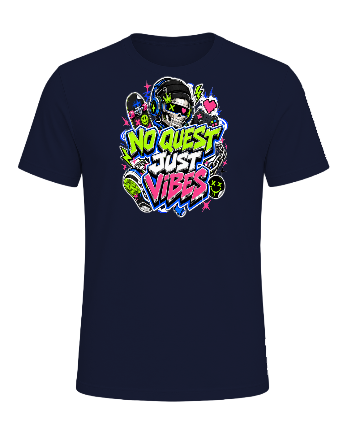 NO QUEST JUST VIBES — Navy