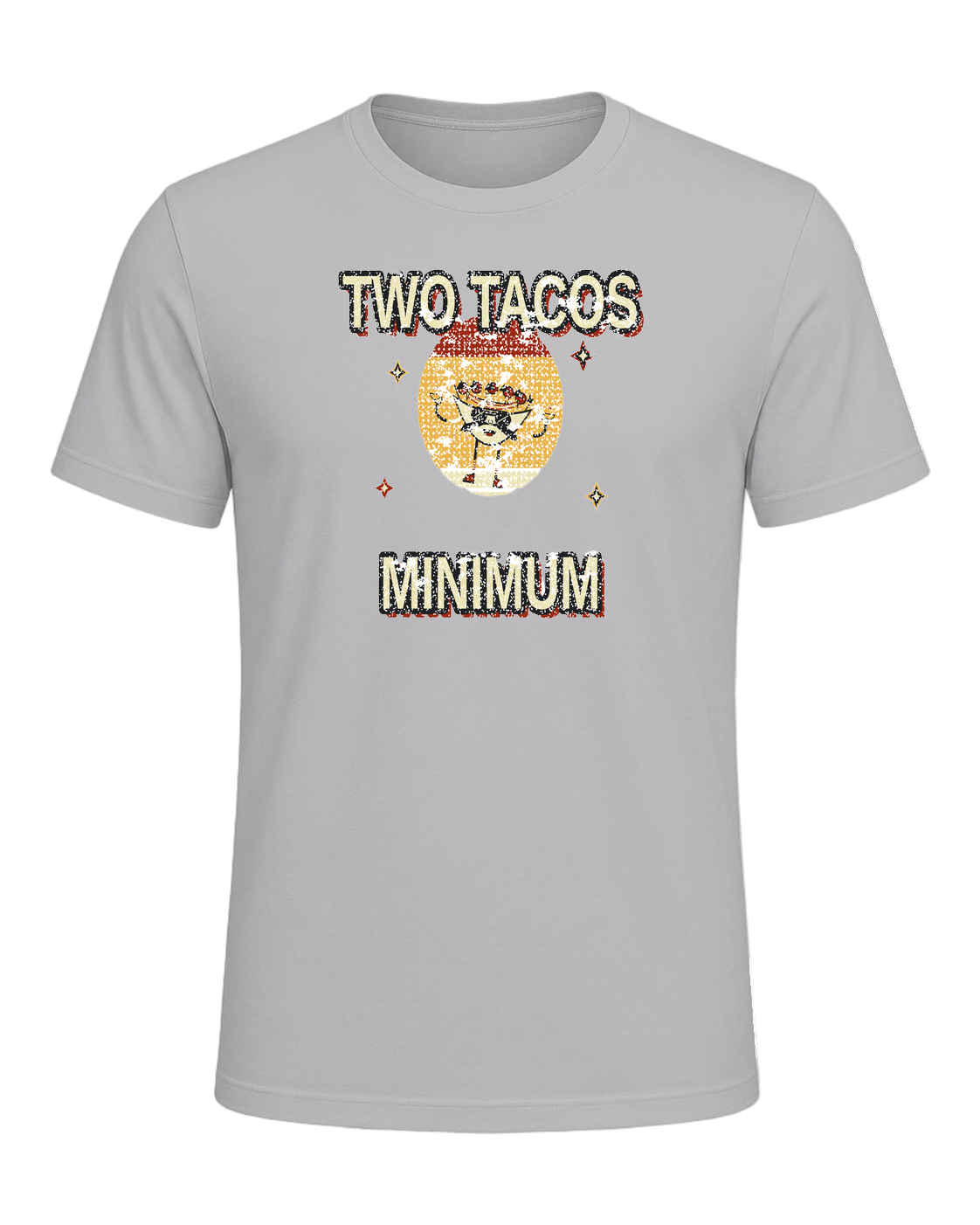 TWO TACOS MINIMUM — Athletic Heather
