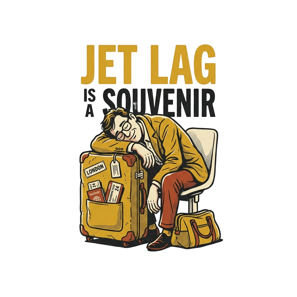 JET LAG IS A SOUVENIR