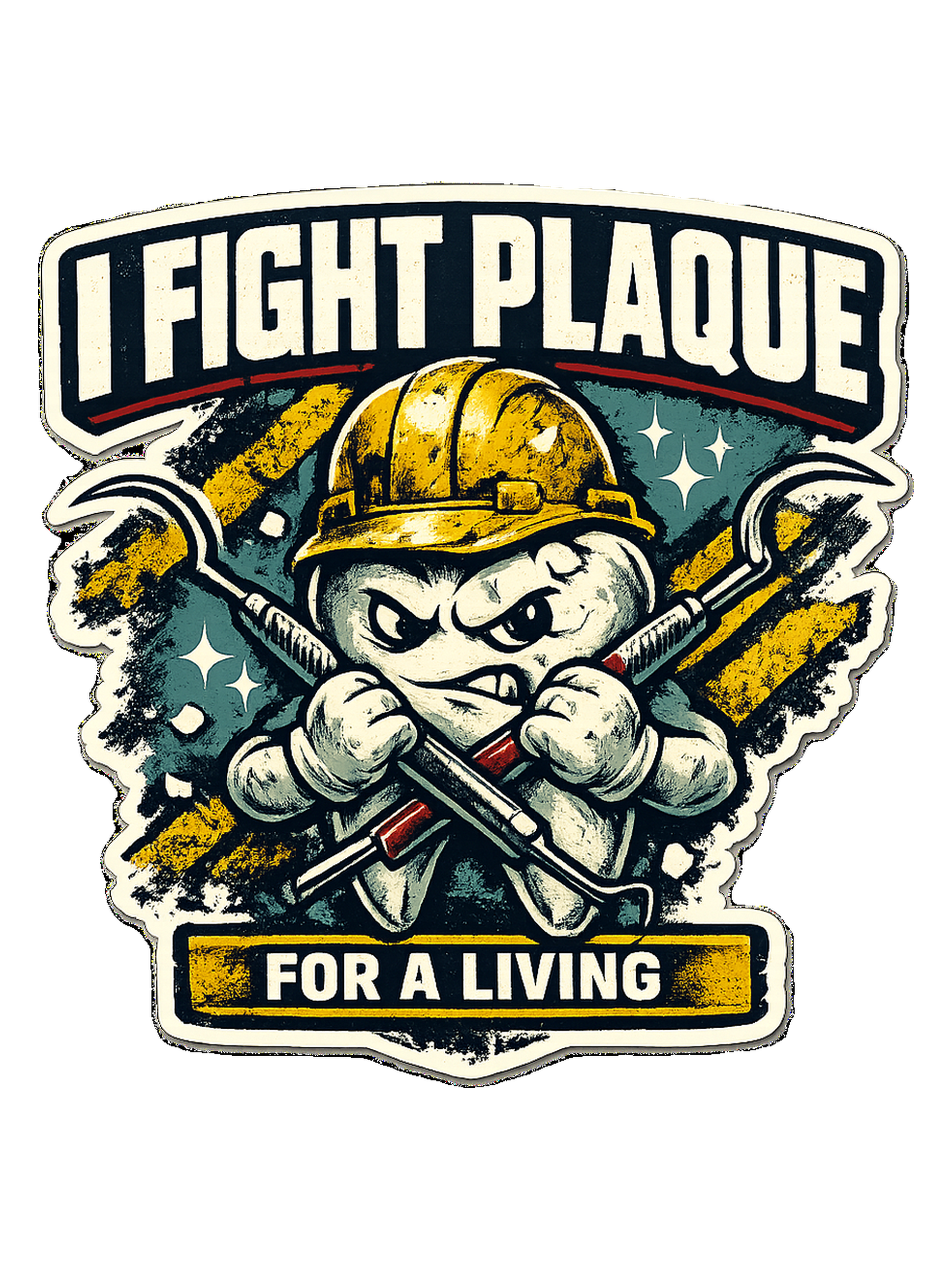 I Fight Plaque For A Living Tee