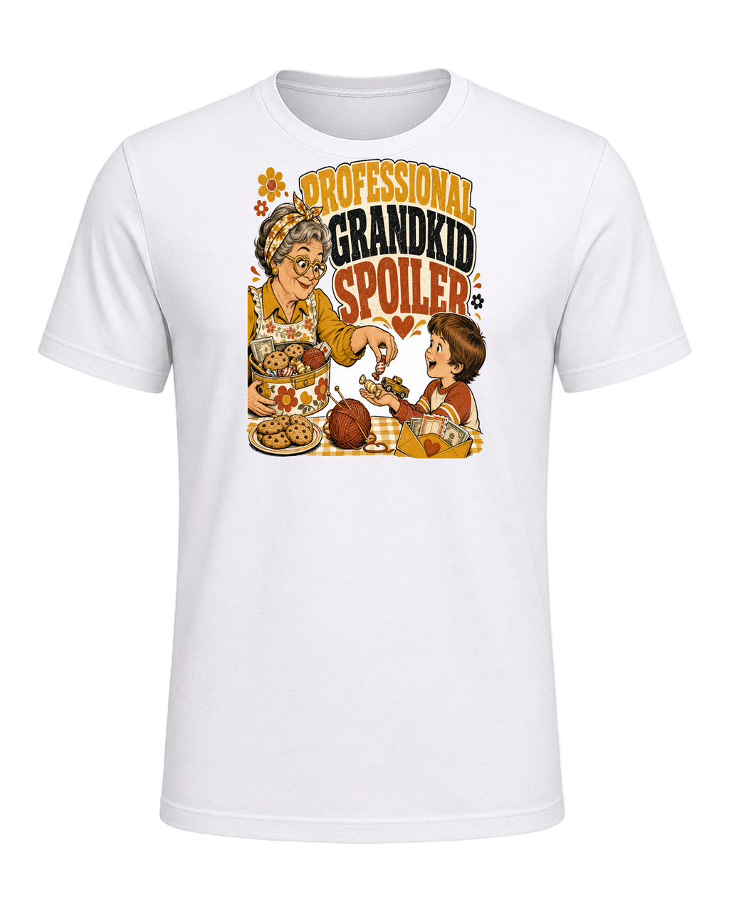 Professional grandkid spoiler — White