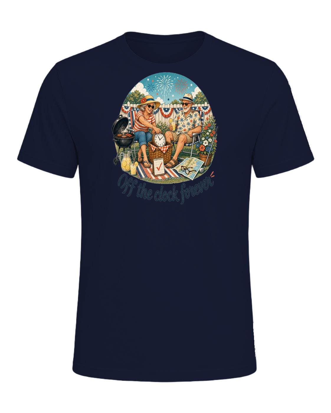 Off the clock forever — Navy